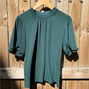 Calvin Klein Women’s Forest Green Blouse Dressy Top Size Medium